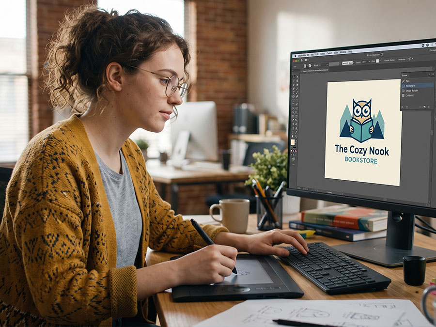 Logo Design — Uptech World